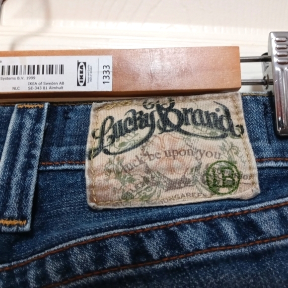 Rare Lucky Brand "Lil Delaware" Blue Jeans - Picture 5 of 8